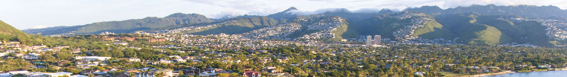 image of homes on Oahu